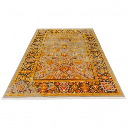 فرش ماشینی طرح افشان نئوکلاسیک، اکریلیک، سبک پارسی، کد 100071