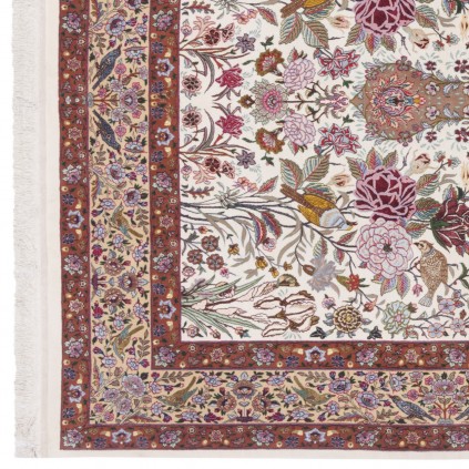 Wool and Silk on Silk Warp