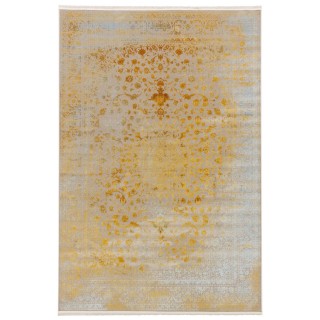 سجادة صناعية بنقشة زاوية وترنج الكلاسيكية الجديدة، أكريليك، على الطراز الفارسي، رقم 100080