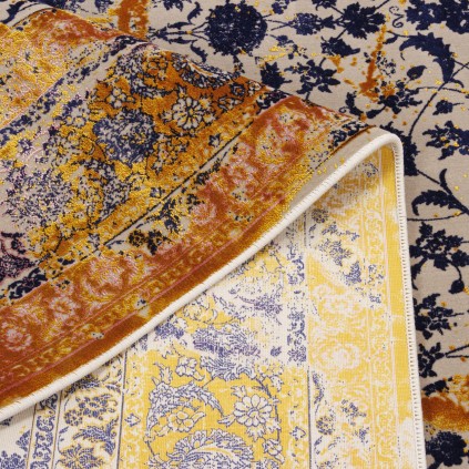 فرش ماشینی طرح افشان نئوکلاسیک، اکریلیک، سبک پارسی، کد 100084