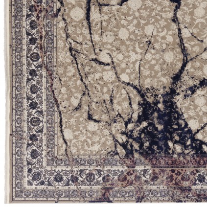 فرش ماشینی طرح افشان نئوکلاسیک، اکریلیک، سبک پارسی، کد 100084