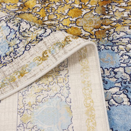 فرش ماشینی طرح افشان نئوکلاسیک، اکریلیک، سبک پارسی، کد 100087