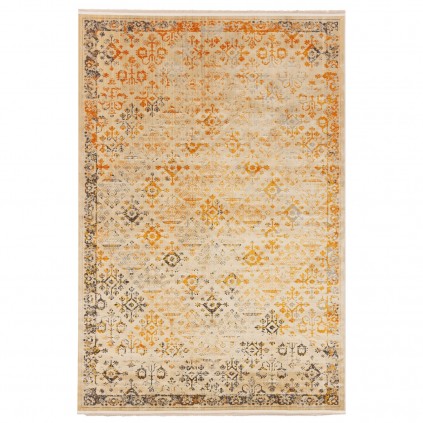 فرش ماشینی طرح بندی نئوکلاسیک، اکریلیک، سبک پارسی، کد 100089