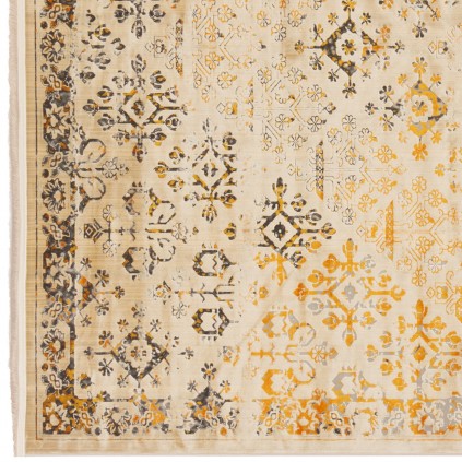 فرش ماشینی طرح بندی نئوکلاسیک، اکریلیک، سبک پارسی، کد 100089