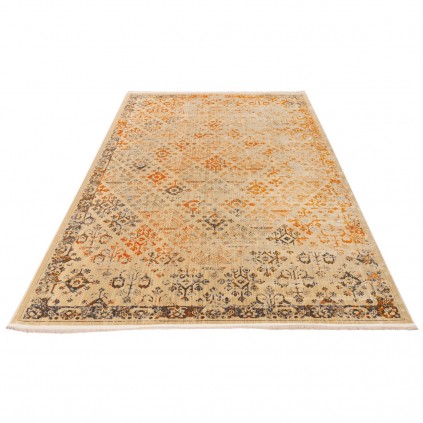 فرش ماشینی طرح بندی نئوکلاسیک، اکریلیک، سبک پارسی، کد 100089