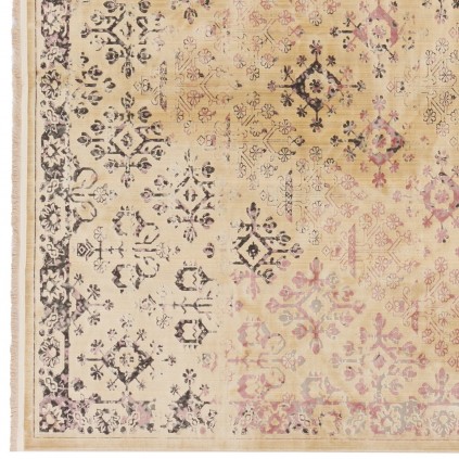 فرش ماشینی طرح بندی نئوکلاسیک، اکریلیک، سبک پارسی، کد 100089