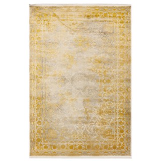 سجادة صناعية بنقشة زاوية وترنج الكلاسيكية الجديدة، أكريليك، على الطراز الفارسي، رقم 100090