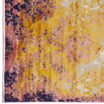 فرش ماشینی طرح سراسر نئوکلاسیک، اکریلیک، سبک پارسی، کد 100091