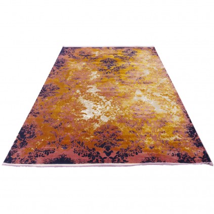 فرش ماشینی طرح سراسر نئوکلاسیک، اکریلیک، سبک پارسی، کد 100091