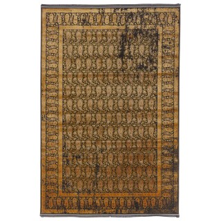 سجادة صناعية بنقشة كامل الكلاسيكية الجديدة، أكريليك، على الطراز الفارسي، رقم 100095