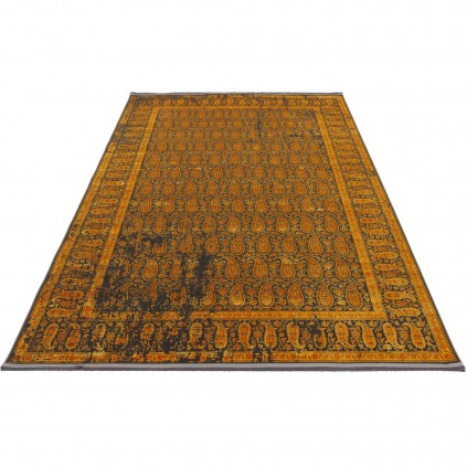 فرش ماشینی طرح سراسر نئوکلاسیک، اکریلیک، سبک پارسی، کد 100095