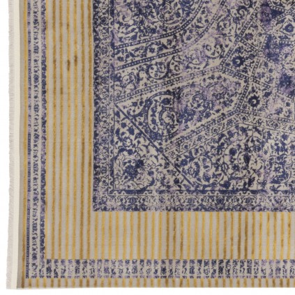 فرش ماشینی طرح گنبدی نئوکلاسیک، اکریلیک، سبک پارسی، کد 100104