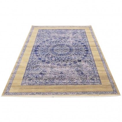 فرش ماشینی طرح گنبدی نئوکلاسیک، اکریلیک، سبک پارسی، کد 100104