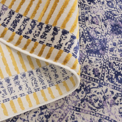 فرش ماشینی طرح گنبدی نئوکلاسیک، اکریلیک، سبک پارسی، کد 100104