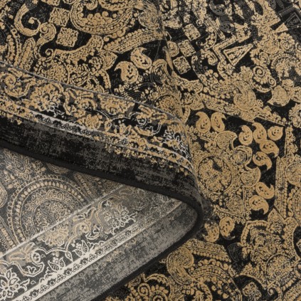 فرش ماشینی طرح سراسر نئوکلاسیک، اکریلیک، سبک پارسی، کد 100133