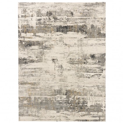 سجادة صناعية بنقشة كامل عصري، بوليستر مع كتان، على الطراز الفارسي، رقم 400023