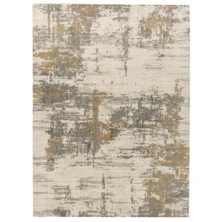 سجادة صناعية بنقشة كامل عصري، بوليستر مع كتان، على الطراز الفارسي، رقم 400030