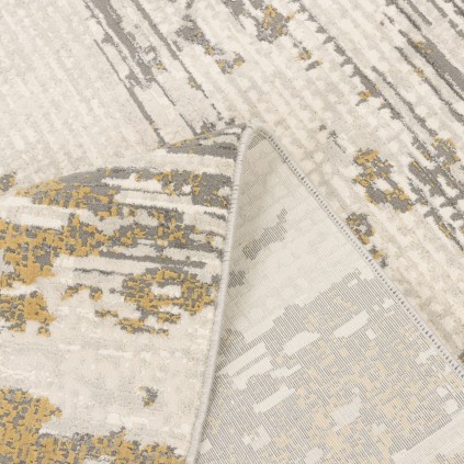 سجادة صناعية بنقشة كامل عصري، بوليستر مع كتان، على الطراز الفارسي، رقم 400030