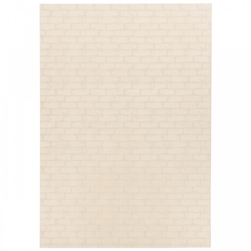 سجادة صناعية بنقشة كامل عصري، بوليستر مع كتان، على الطراز الفارسي، رقم 400135