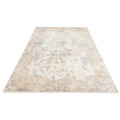 فرش ماشینی طرح سراسر مدرن، ویسکوز + مودال، سبک پارسی، کد 600123