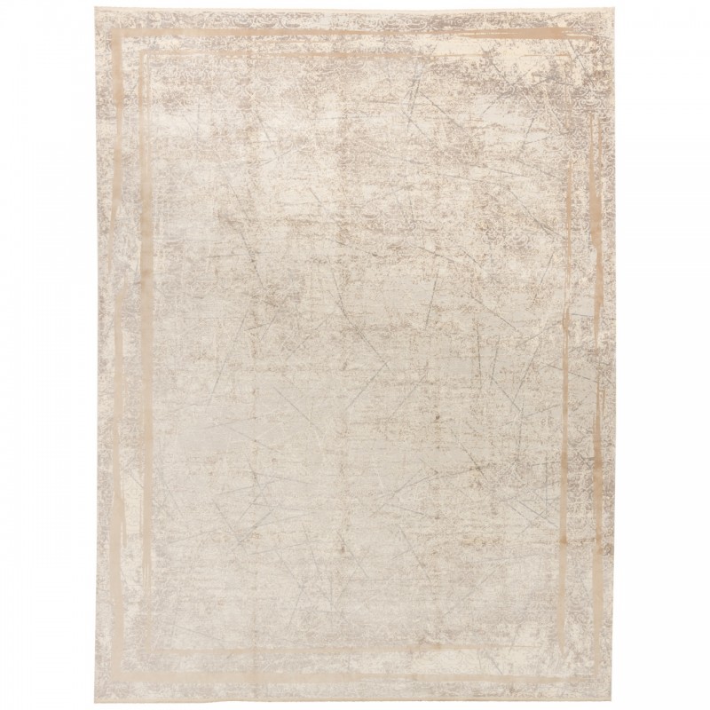 سجادة صناعية بنقشة كامل عصري، أكريليك مع مودال، على الطراز الفارسي، رقم 700019