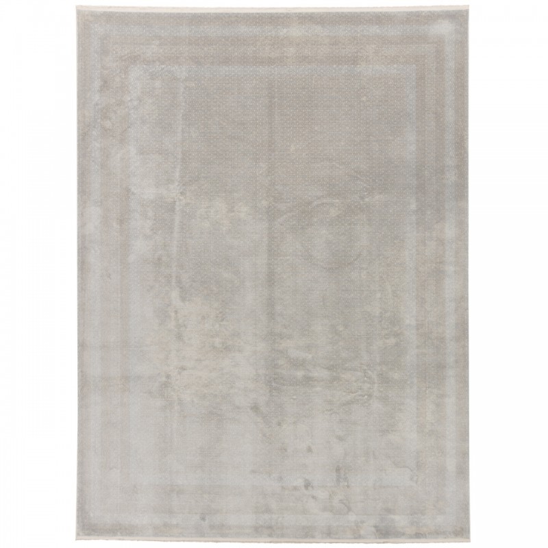 سجادة صناعية بنقشة كامل هندسي، أكريليك مع مودال، على الطراز الفارسي، رقم 700031