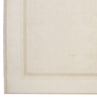 سجادة صناعية بنقشة الحقل البسيط هندسي، أكريليك مع مودال، على الطراز الفارسي، رقم 700035