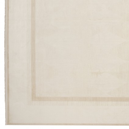 سجادة صناعية بنقشة الحقل البسيط هندسي، أكريليك مع مودال، على الطراز الفارسي، رقم 700035