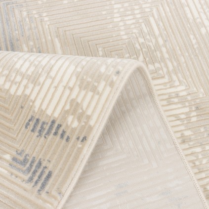 سجادة صناعية بنقشة كامل عصري، أكريليك مع مودال، على الطراز الفارسي، رقم 700038