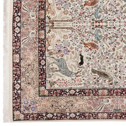 Wool and Silk on Silk Warp