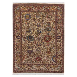 Old Handwoven Carpet