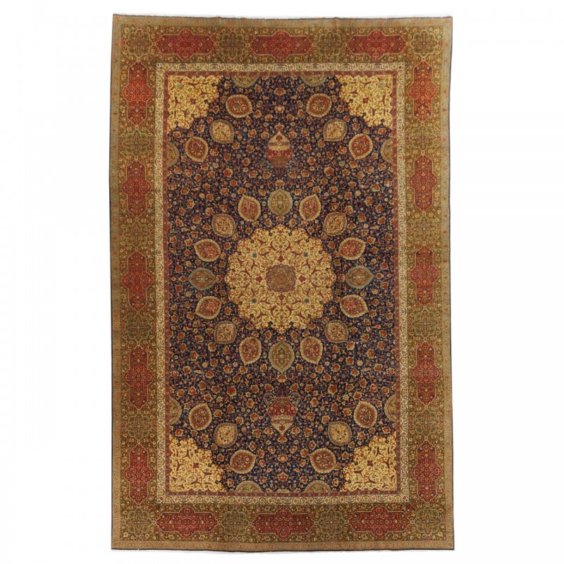 Old Handwoven Carpet