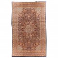 Handwoven Carpet, Corner Medallion Layout, Wool on Cotton Warp, Kerman, 394 × 624 cm Ref 12400679