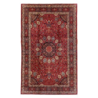 Old Handwoven Carpet