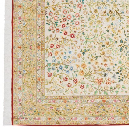 Wool and Silk on Silk Warp