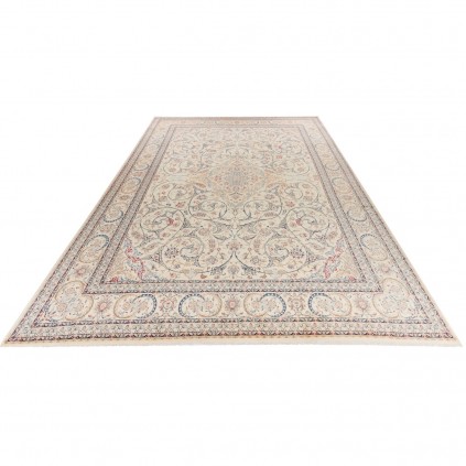 Wool and Silk on Cotton Warp