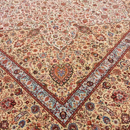 Wool and Silk on Silk Warp