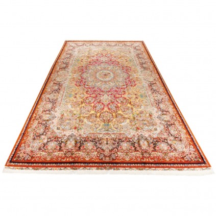 Wool and Silk on Silk Warp