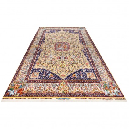 Wool and Silk on Silk Warp