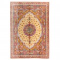 Handwoven Carpet, Corner Medallion Layout, All Silk, Qom, 341 × 497 cm Ref 11600736