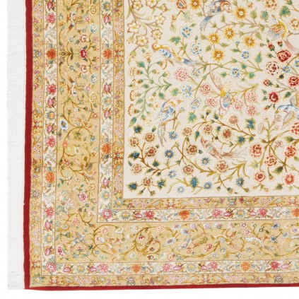 Wool and Silk on Silk Warp