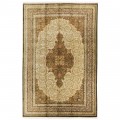 Handwoven Carpet, Corner Medallion Layout, All Silk, Qom, 397 × 596 cm Ref 12300739