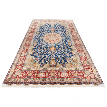 Wool and Silk on Silk Warp