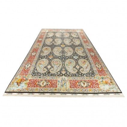 Wool and Silk on Silk Warp