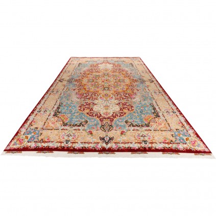 Wool and Silk on Silk Warp