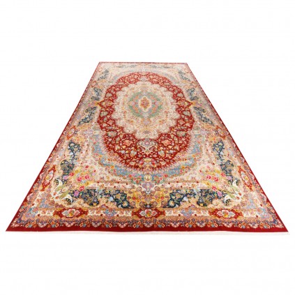 Wool and Silk on Silk Warp