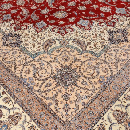 Wool and Silk on Silk Warp