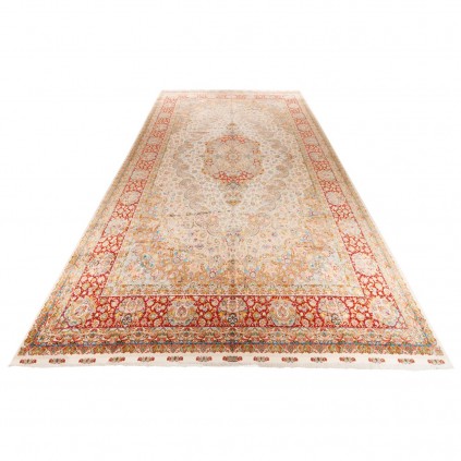 Wool and Silk on Silk Warp