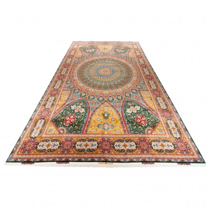 Wool and Silk on Silk Warp