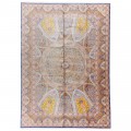 Handwoven Carpet, Dome Layout, All Silk, Tabriz, 490 × 700 cm Ref 13400766